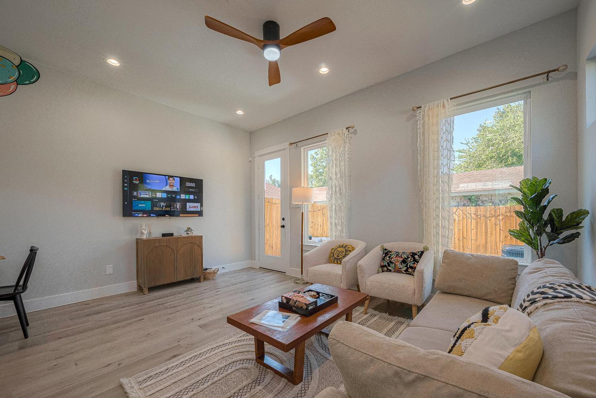 Modern Home Near Downtown With Fast Wifi, Bbq, Games & Ev Equipped! Houston Zewnętrze zdjęcie